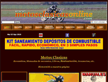 Tablet Screenshot of motosclasicasonline.com